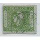 ARGENTINA 1859 GJ 16f CABECITA ESTAMPILLA CON VARIEDAD 4 SIN PUNTO, ESTUPENDO EJEMPLAR U$ 140